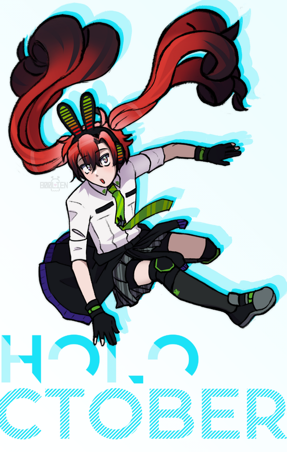 Machina x Flayon dressed as Shun Yutani