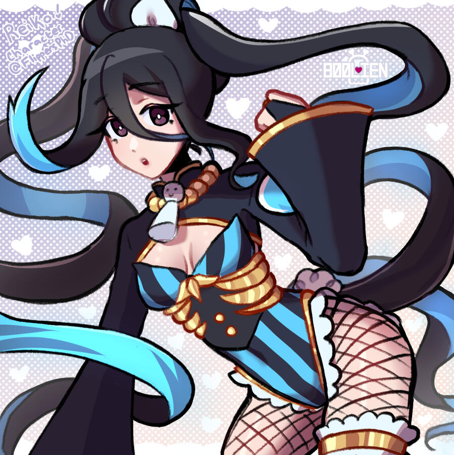 Reiko Artfight for https://twitter.com/FlippersPhD/