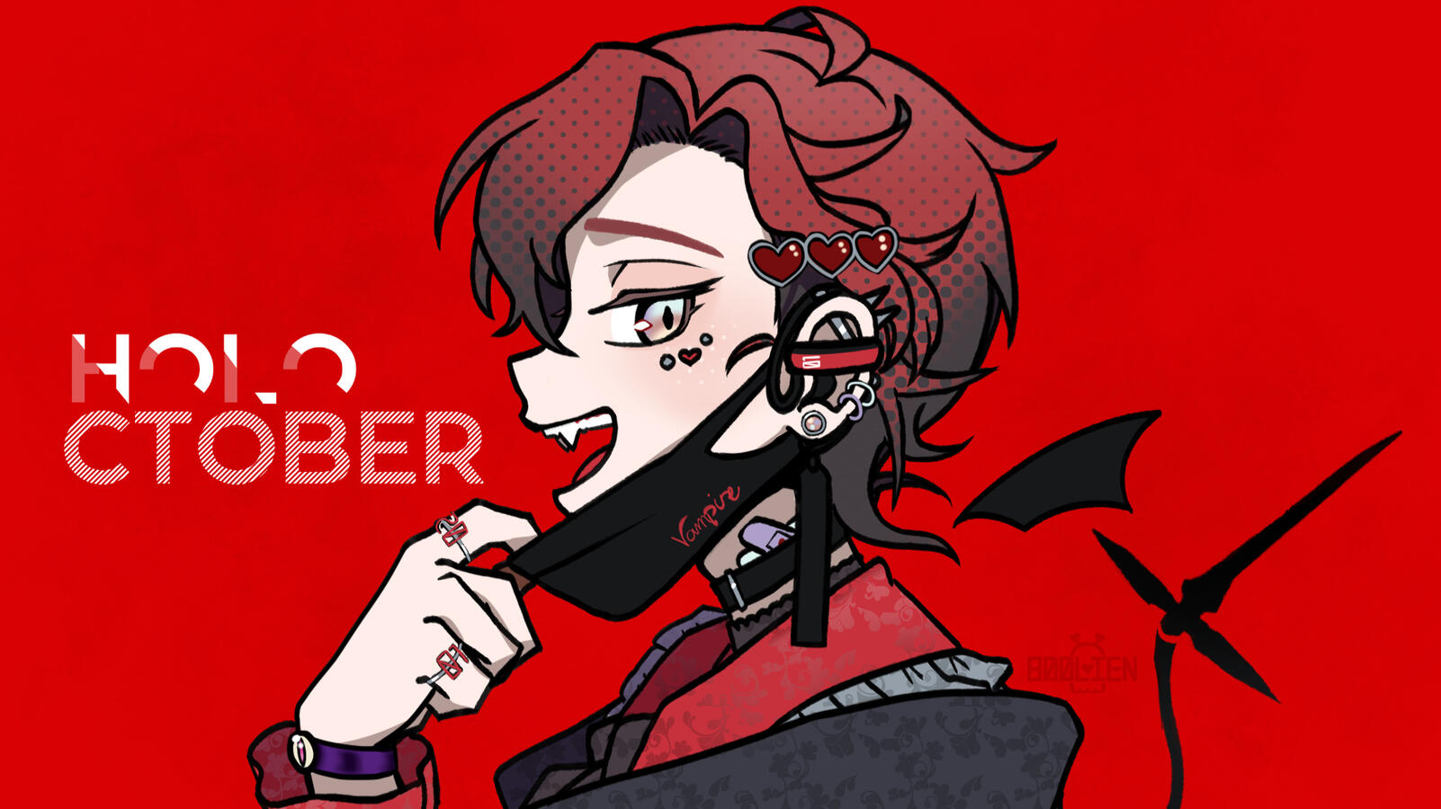 Machina x Flayon (Vampire by Deco*27)